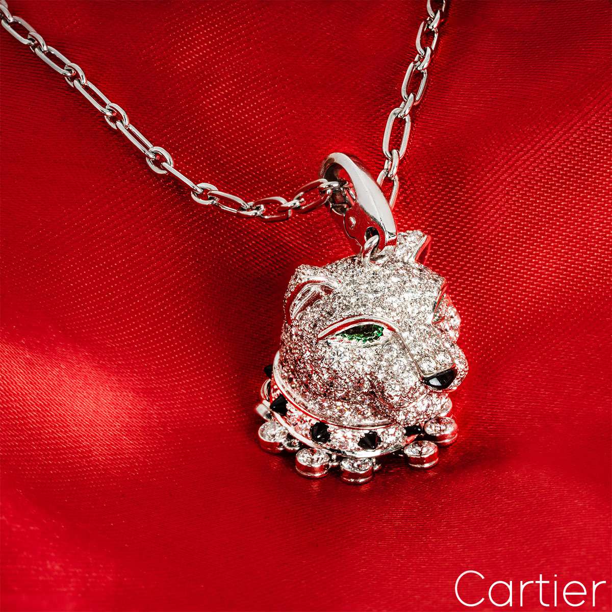 Cartier locket pendant sale